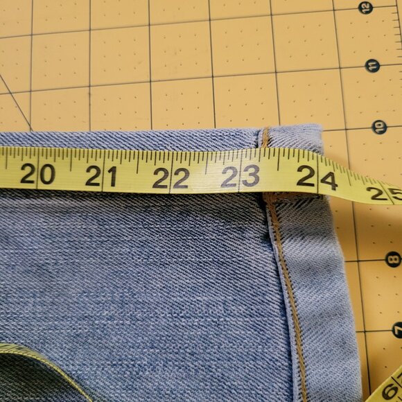 Vintage Tommy Hilfiger Hipster Blue Jean Capris Misses 18 - Picture 8 of 10